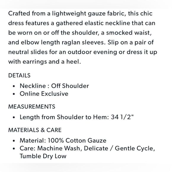 Michael Stars Fernanda smocked waist Dress in Orange NWT small - Picture 5 of 8